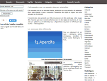 Tablet Screenshot of chti-annuaire.com